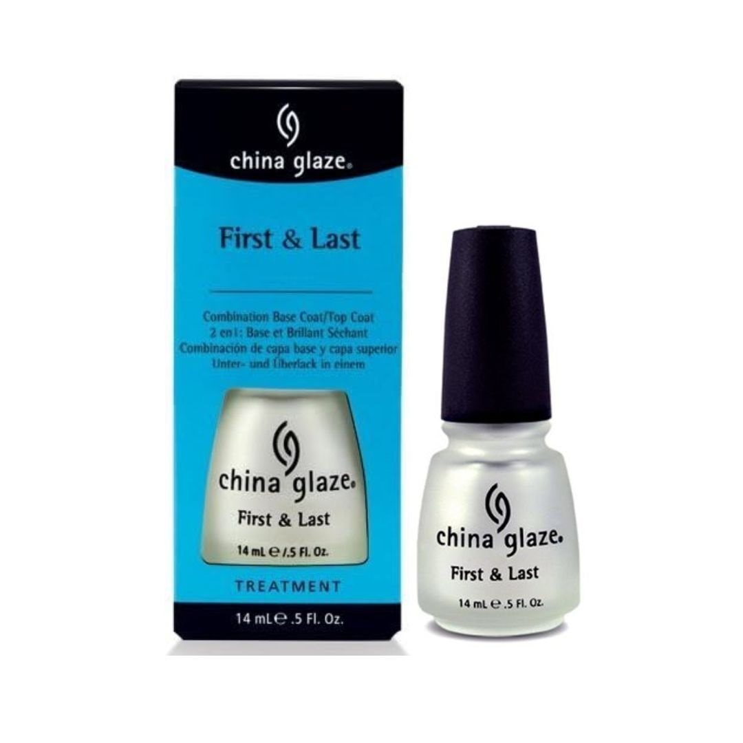 China Glaze Top and Base Coat 14ml