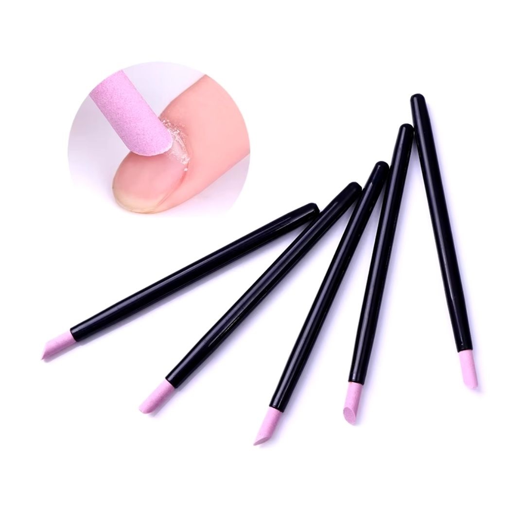 Cuticle Stick Pen Quartz Scrub Stone