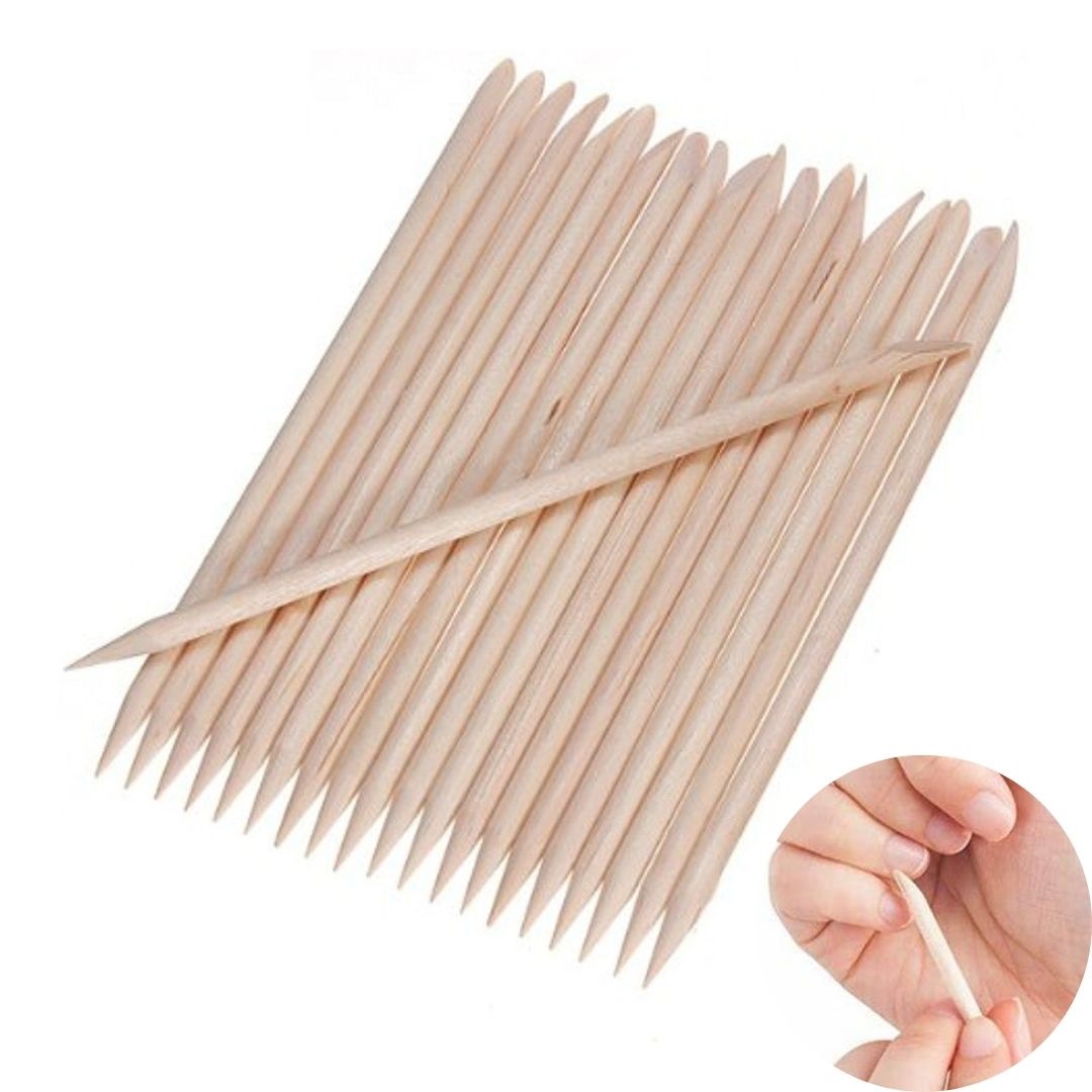 Cuticle Wooden Stick L-150mm 100pcs